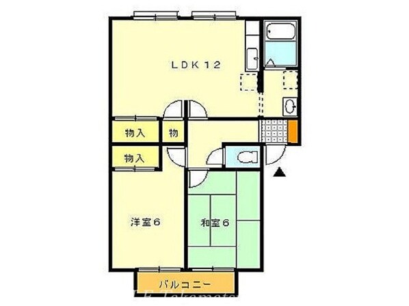 アネシスコート　A棟の物件間取画像